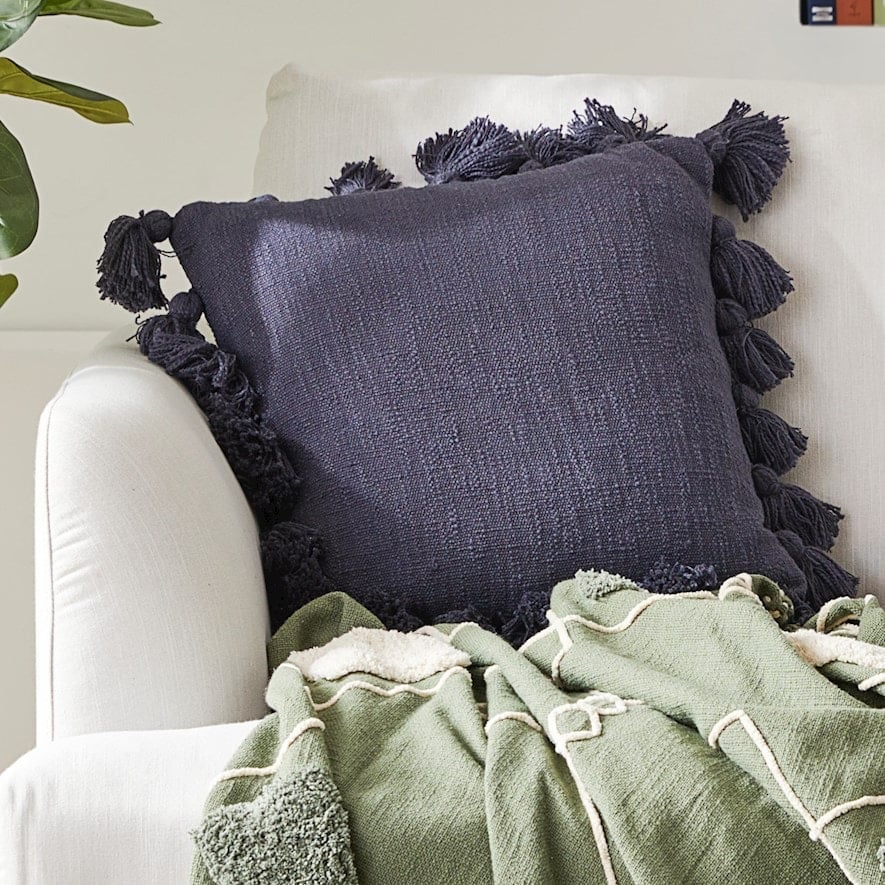 Dark blue outlet cushions