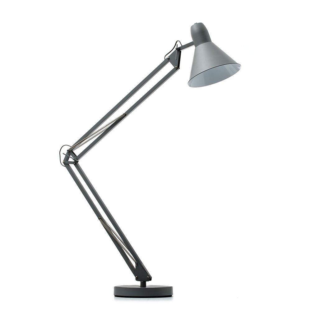 Lind Floor Lamp Smoke | Adairs