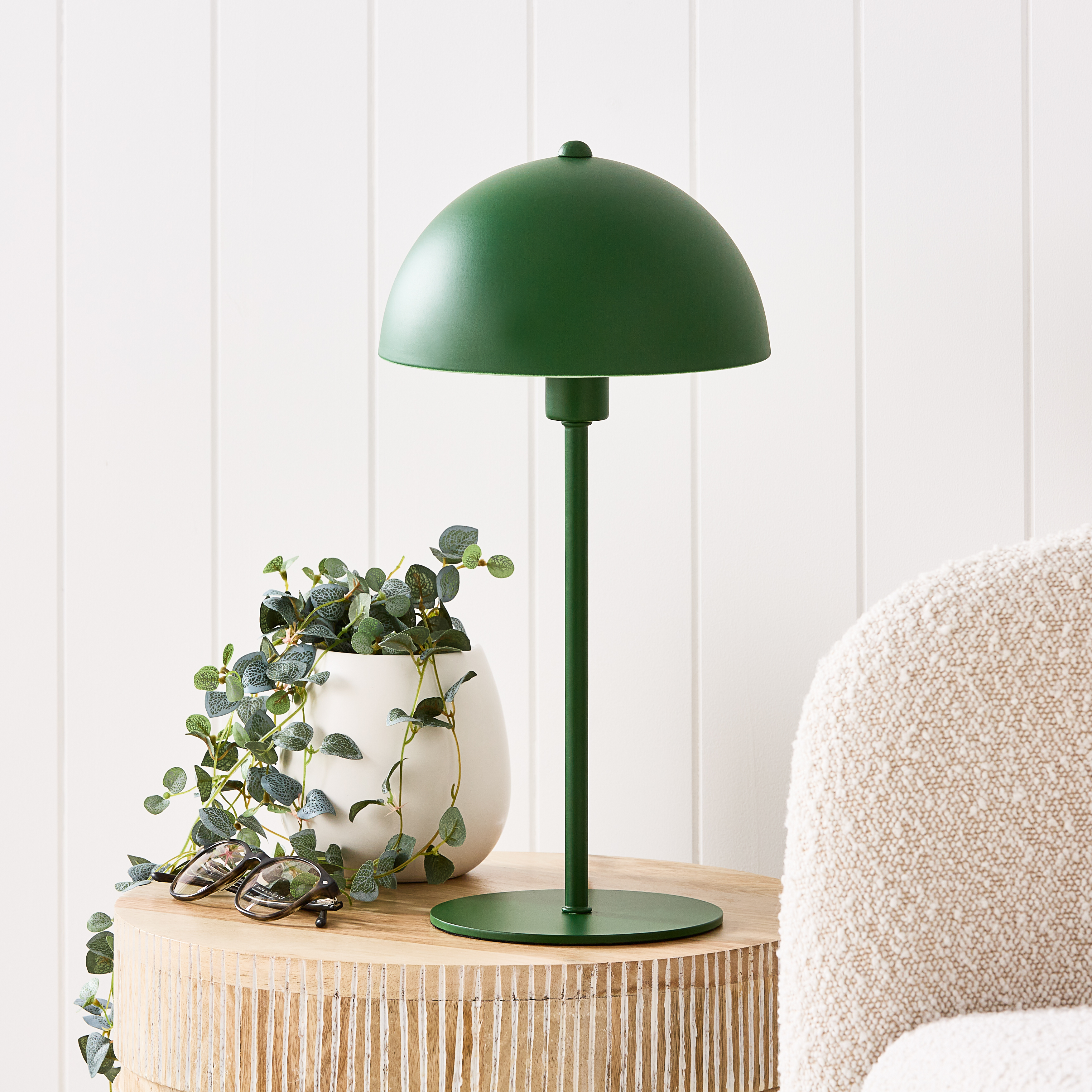 Table deals lamp green