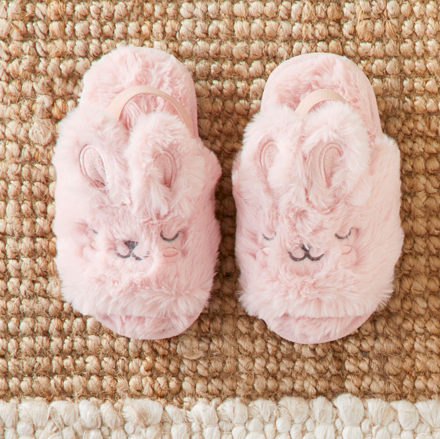 Adairs Kids Kids Bunny Slipper Collection Kids Bathroom Adairs