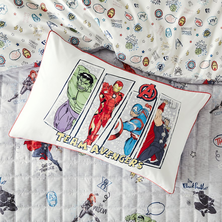 Bed Slats Youth Size Avengers Comic Book Hero online Themed-Cut to the Width of Your Choice - FREE box of Crayons with Purchase