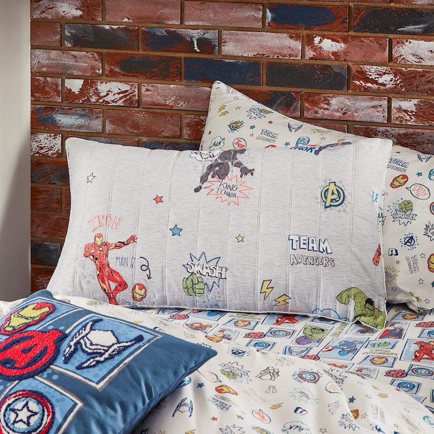 Boys marvel outlet bedding