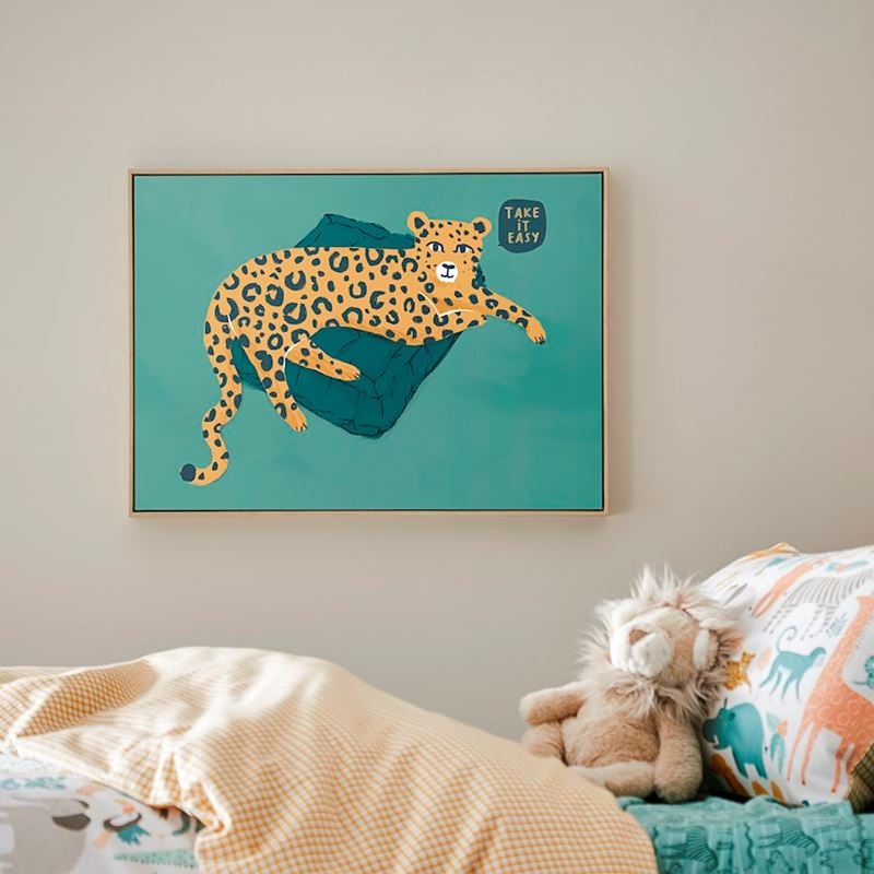 Take It Easy Cheetah Wall Art
