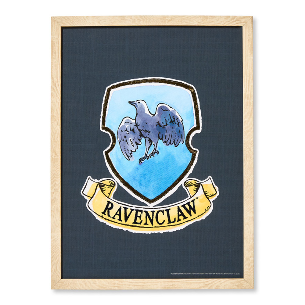 Adairs Kids - Warner Bros Harry Potter Ravenclaw Wall Art, Kids Wall Art