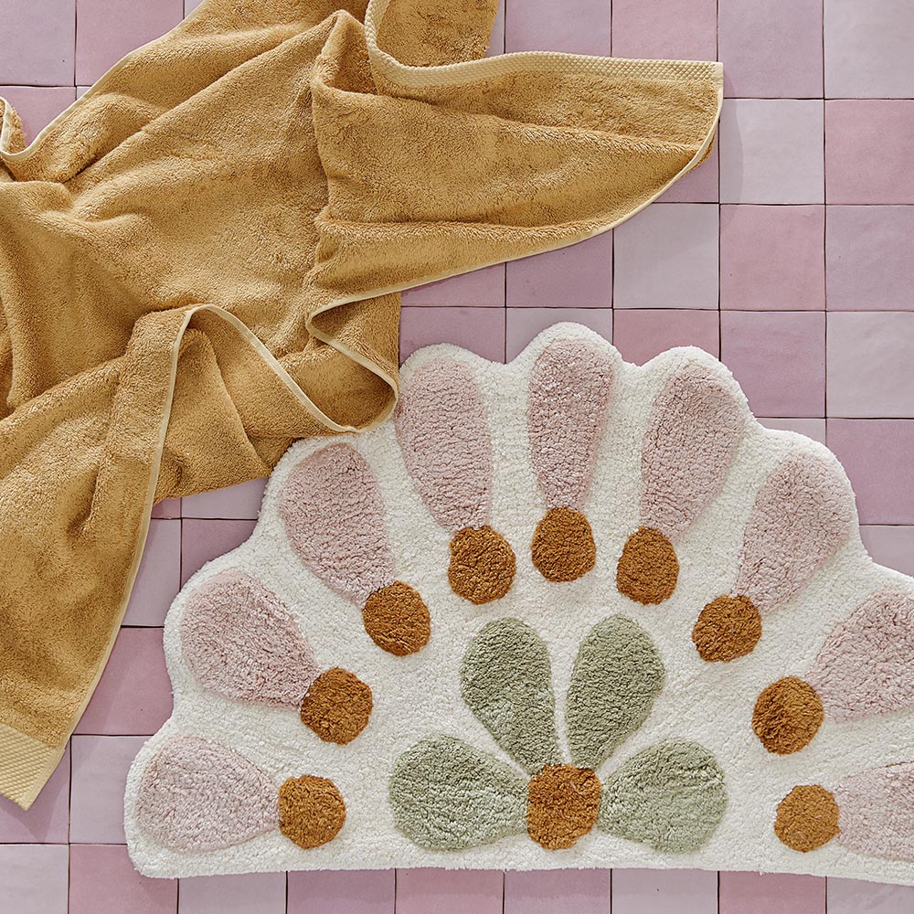 Clover Green Tea Multi Bath Mat | Adairs