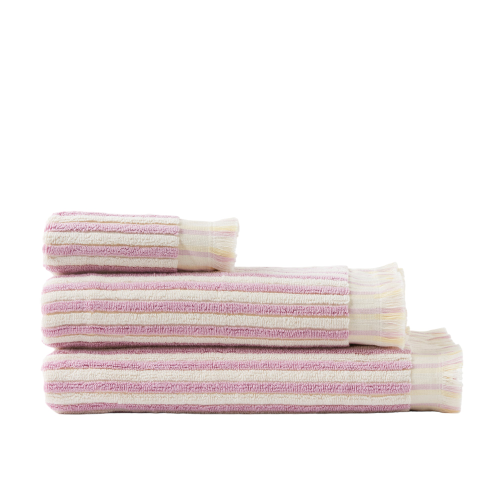 European Sophia Violet & Lemon Drop Turkish Cotton Towel Range | Adairs