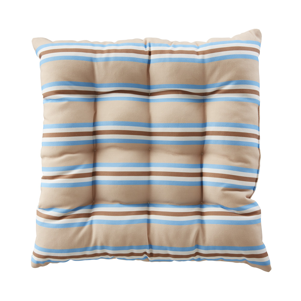 Striped chair online cushions