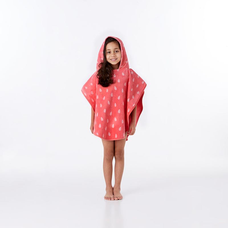 Striped Bathing Poncho for Babies - pink, Bedding & Decor