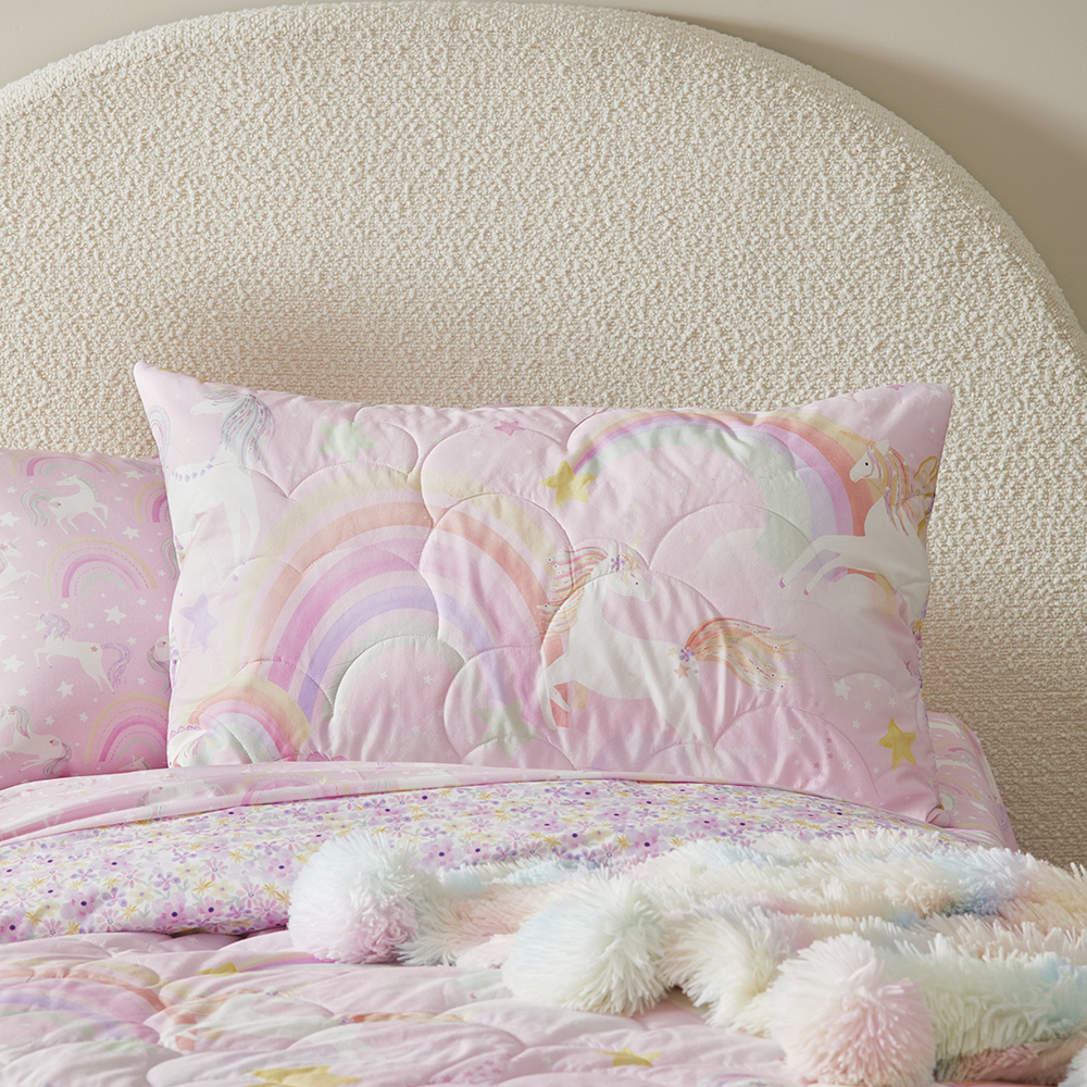 Adairs unicorn quilt cover online