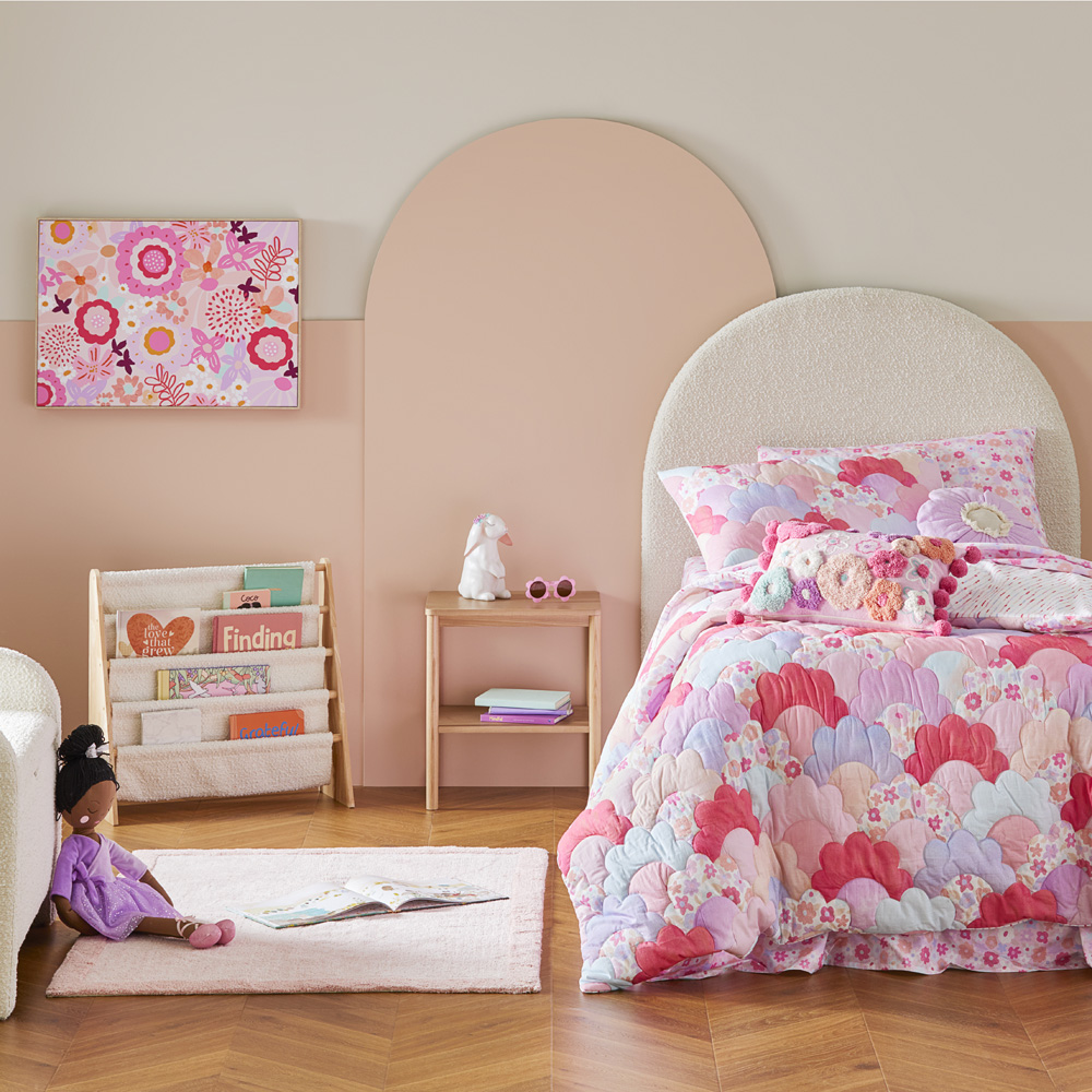 Girls double quilt clearance cover