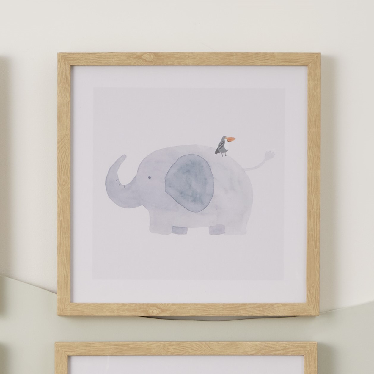 Adairs Kids - Nursery Elephant Wall Art | Adairs