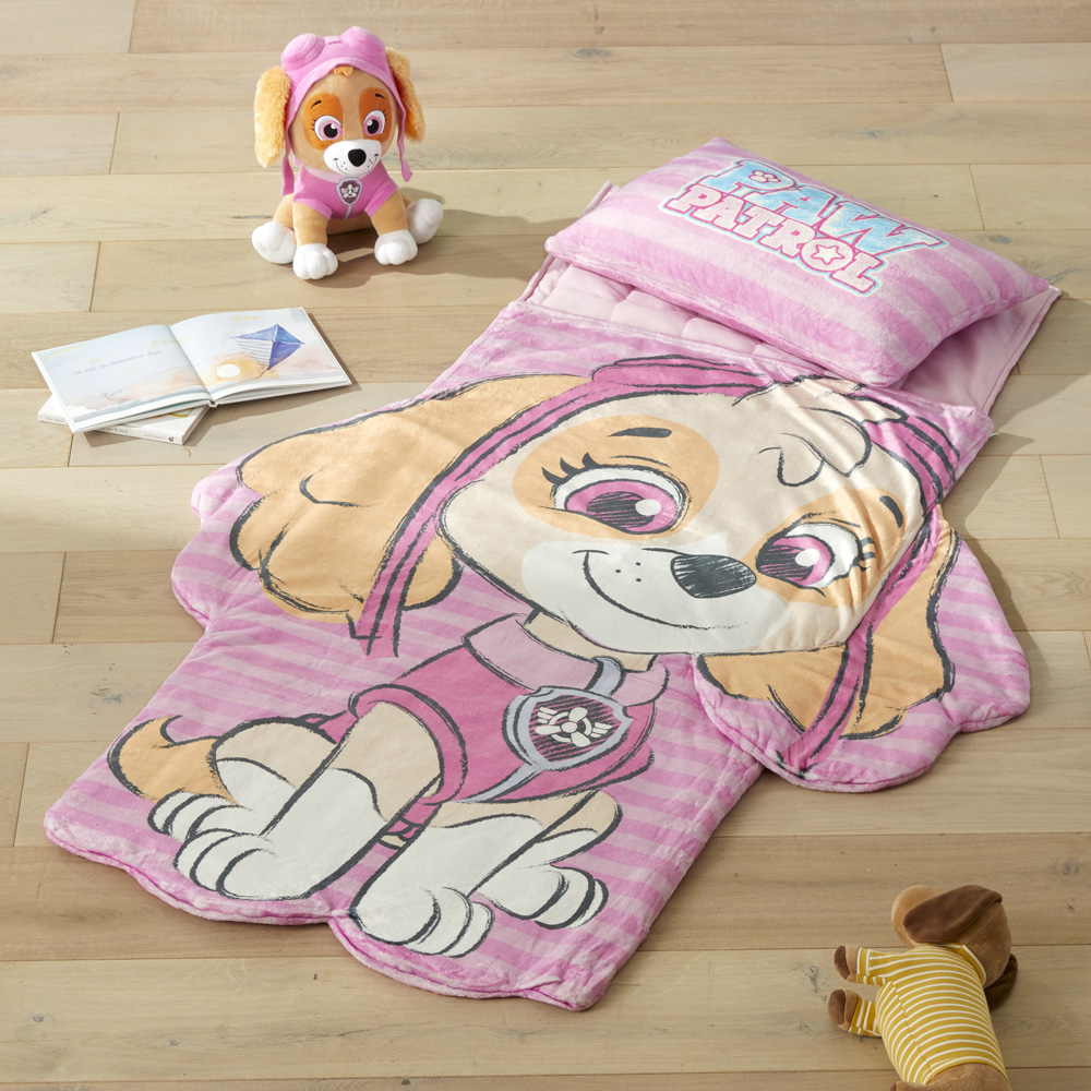 Paw patrol sleeping bag with clearance pillow