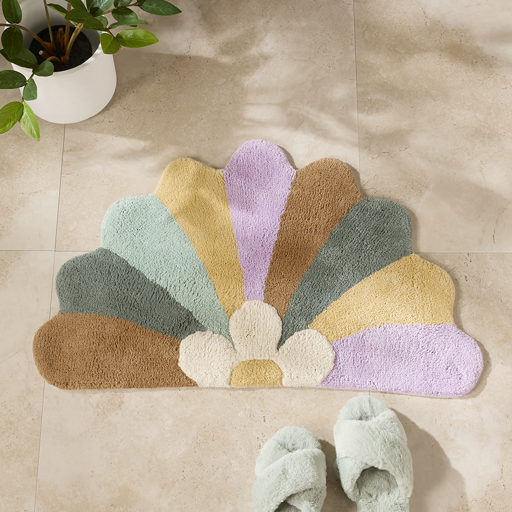 Petal Neapolitan Multi Bath Mat | Adairs