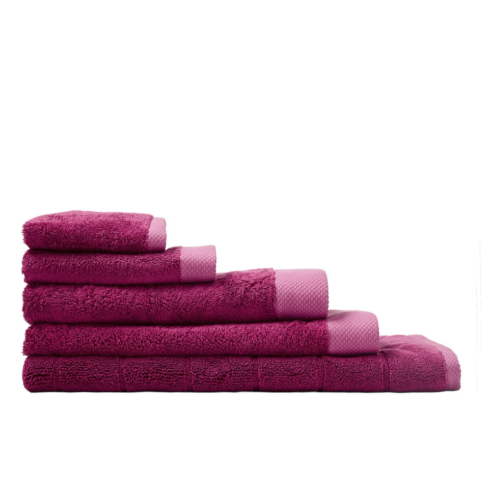 Magenta bath towels sale