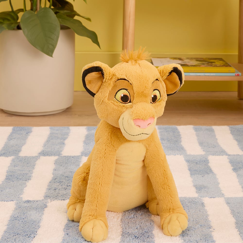 Adairs Kids Disney The Lion King Simba Plush Toy Adairs