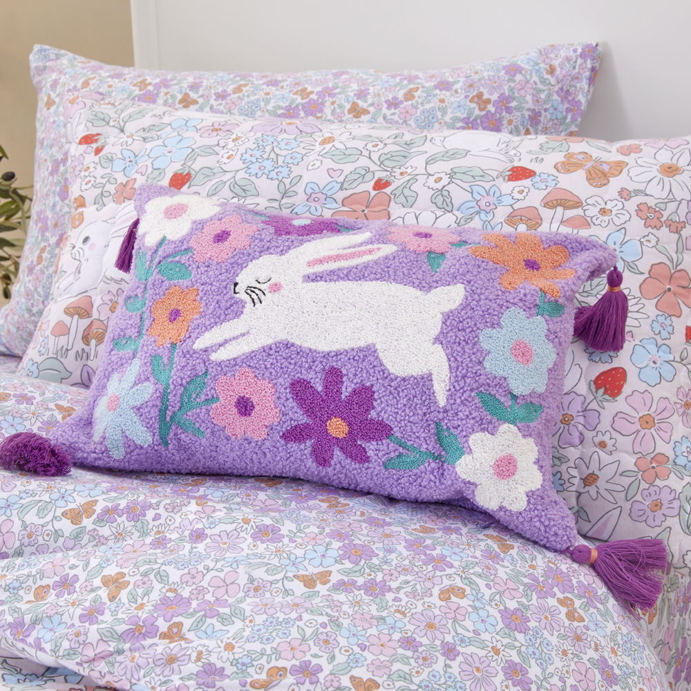 Adairs Kids - Bouncing Bunny Classic Cushion | Adairs