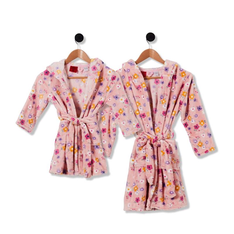 Ultra Soft Kids Florette Bath Robe | Adairs