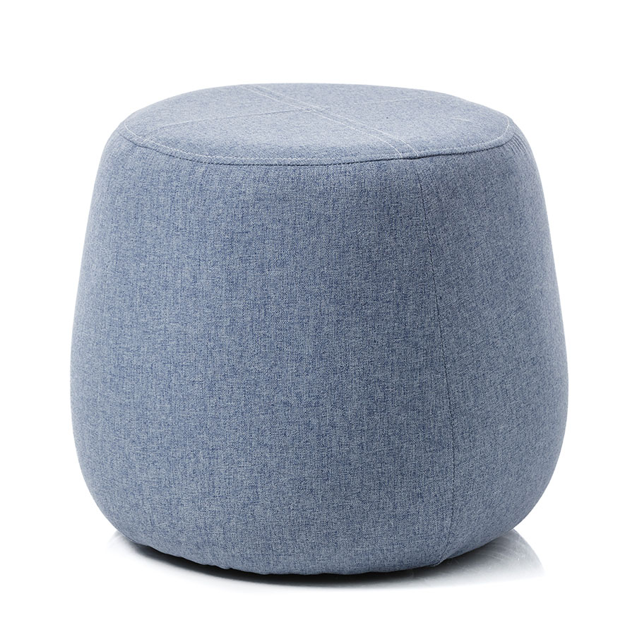 Blue on sale ottoman kmart