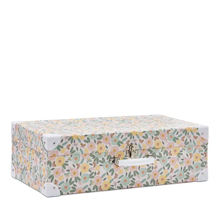 Jungle Floral Large Decorative Suitcase | Adairs