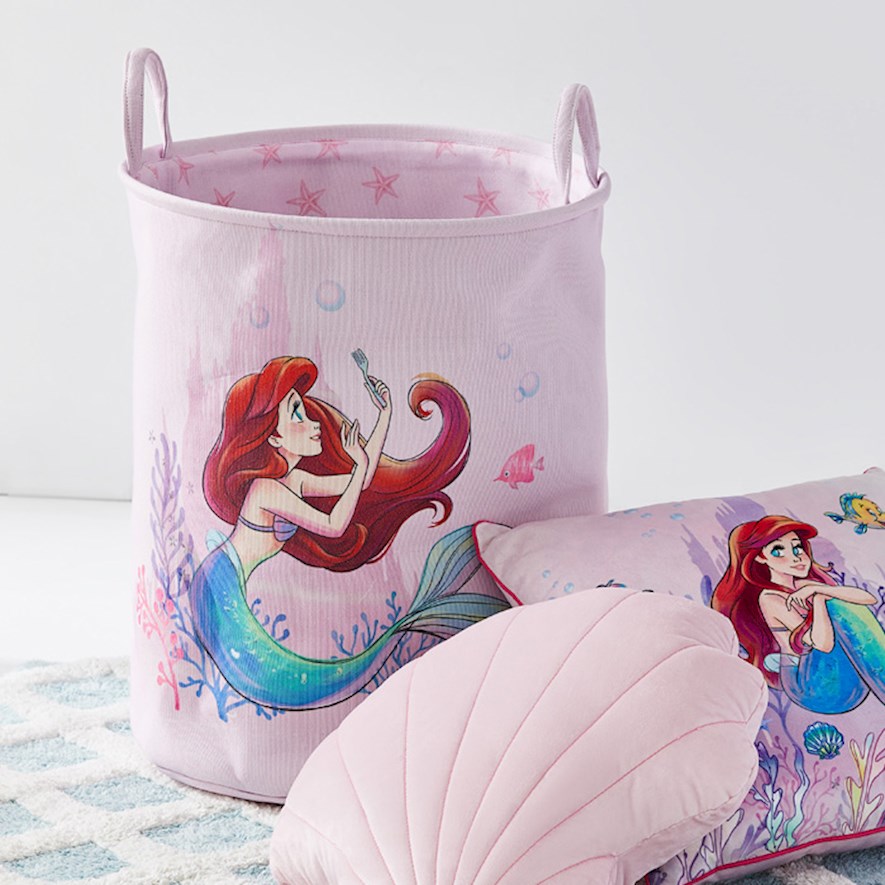 Vintage little mermaid little girls online luggage