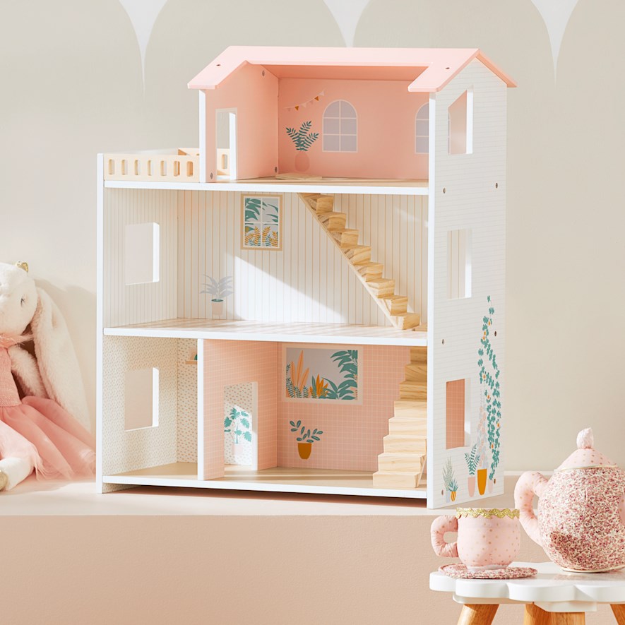 Timber clearance dolls house