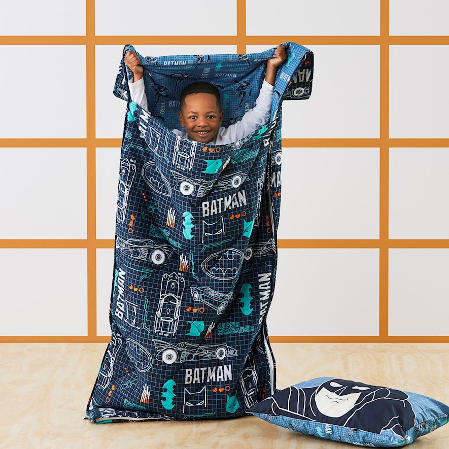 BATMAN Bat Tech Sleeping Bag Adairs