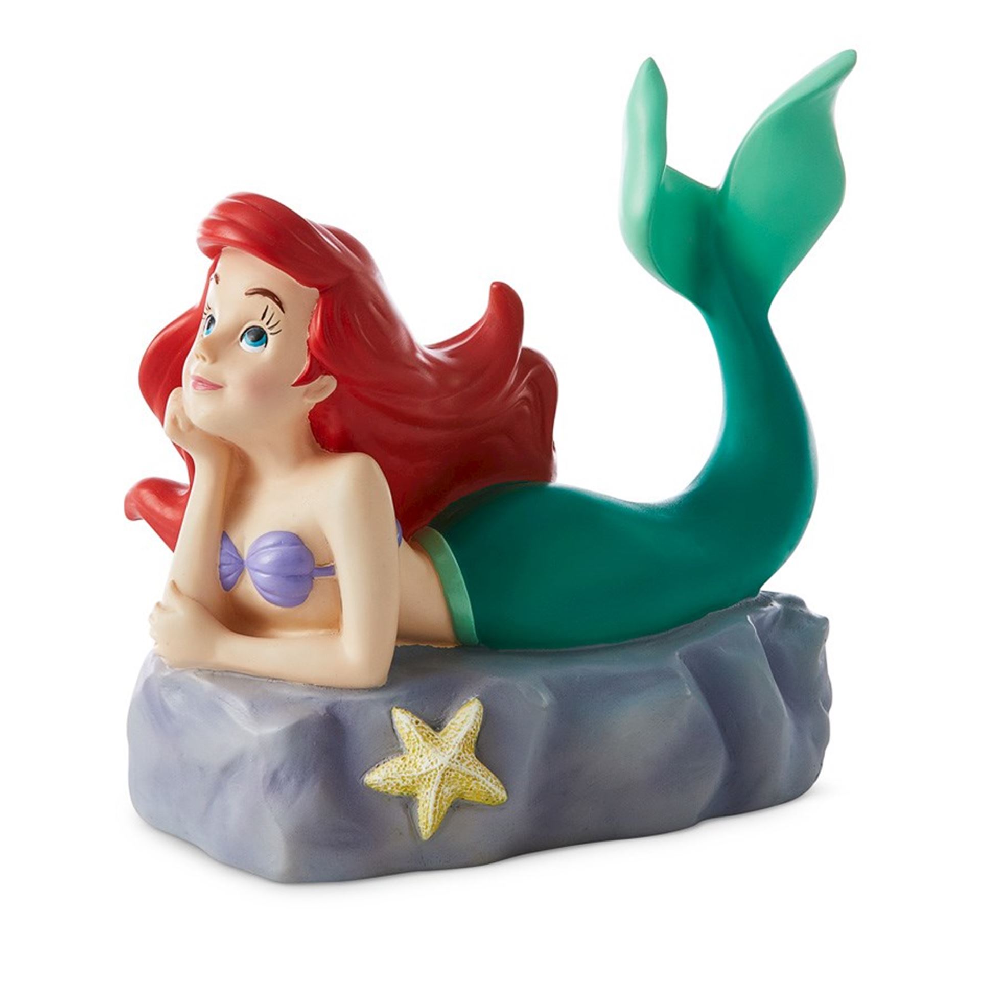 Disney 34164 Little Mermaid Ariel Seashell Tufted Bath Rug, Light