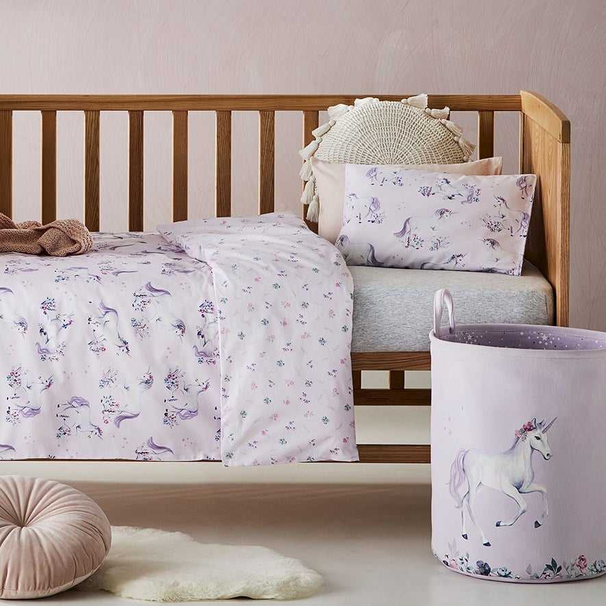 Lilac 2024 cot sheets