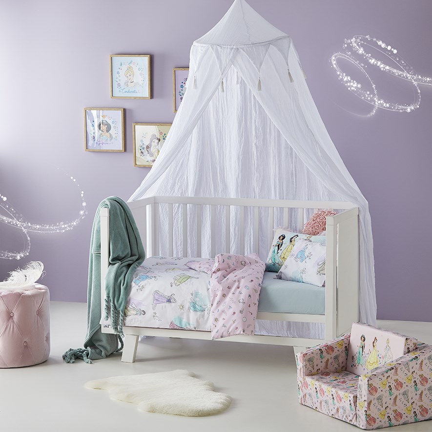 Princess cot deals bed duvet cover