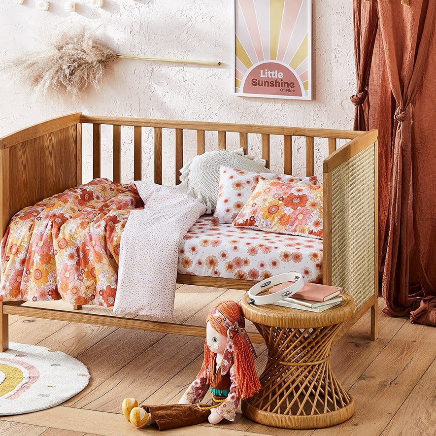 Adairs store cot set