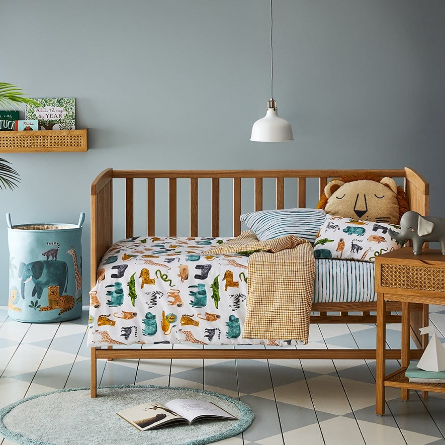 Jungle friends sale cot bed