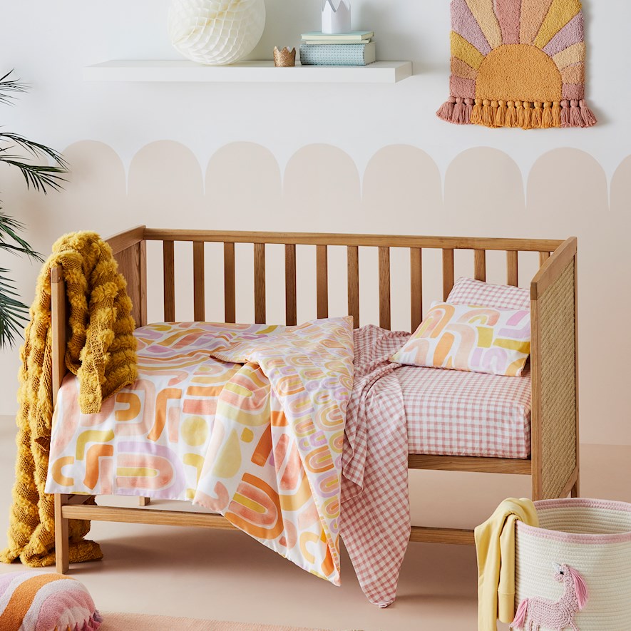 Pastel cot bedding hotsell