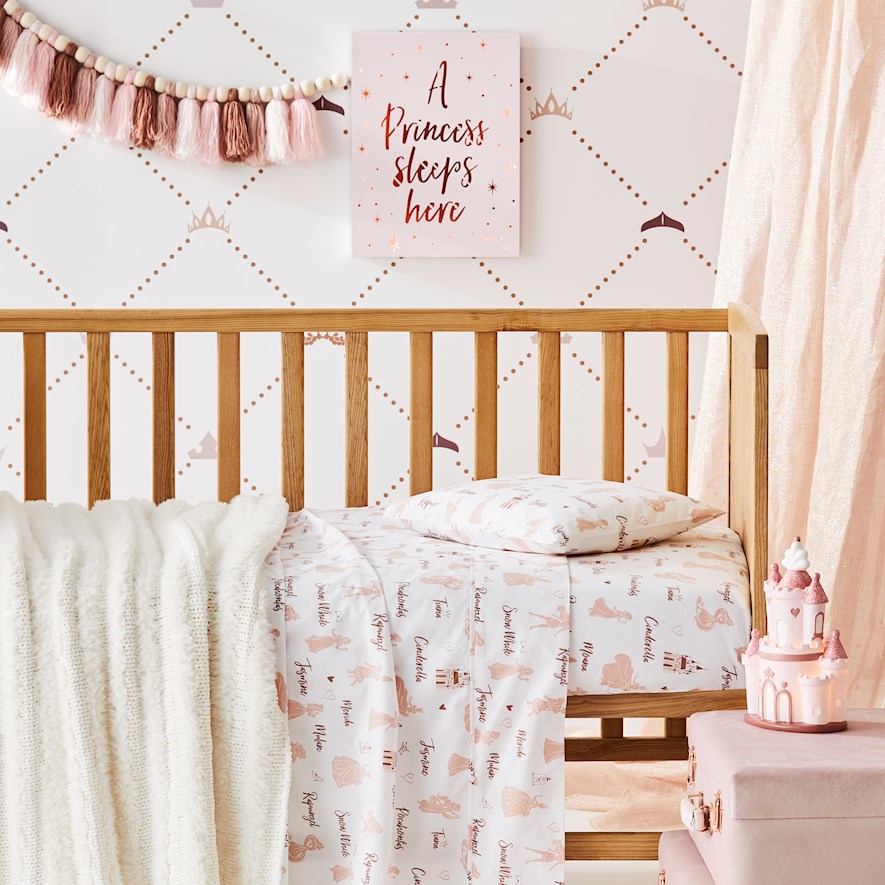 Disney cot sheets sale