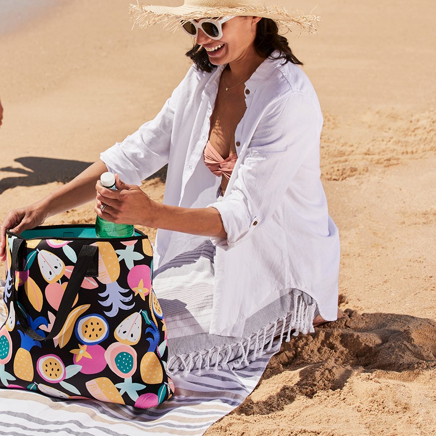 Neoprene cheap beach bag