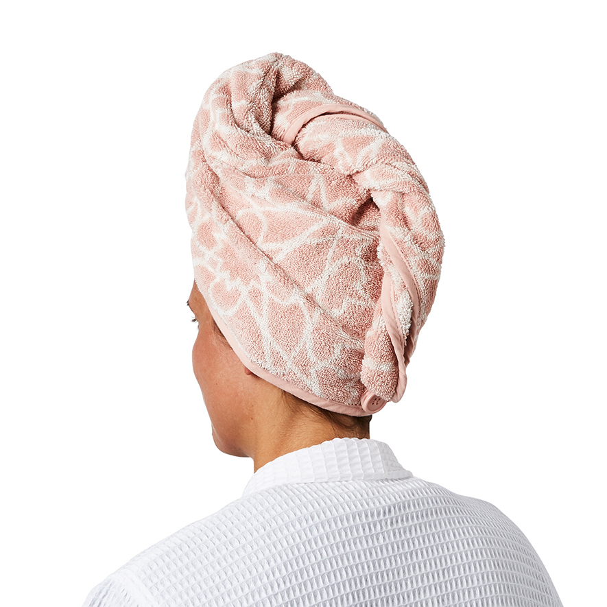 Gypsy Hair Towel Wrap Rose Adairs