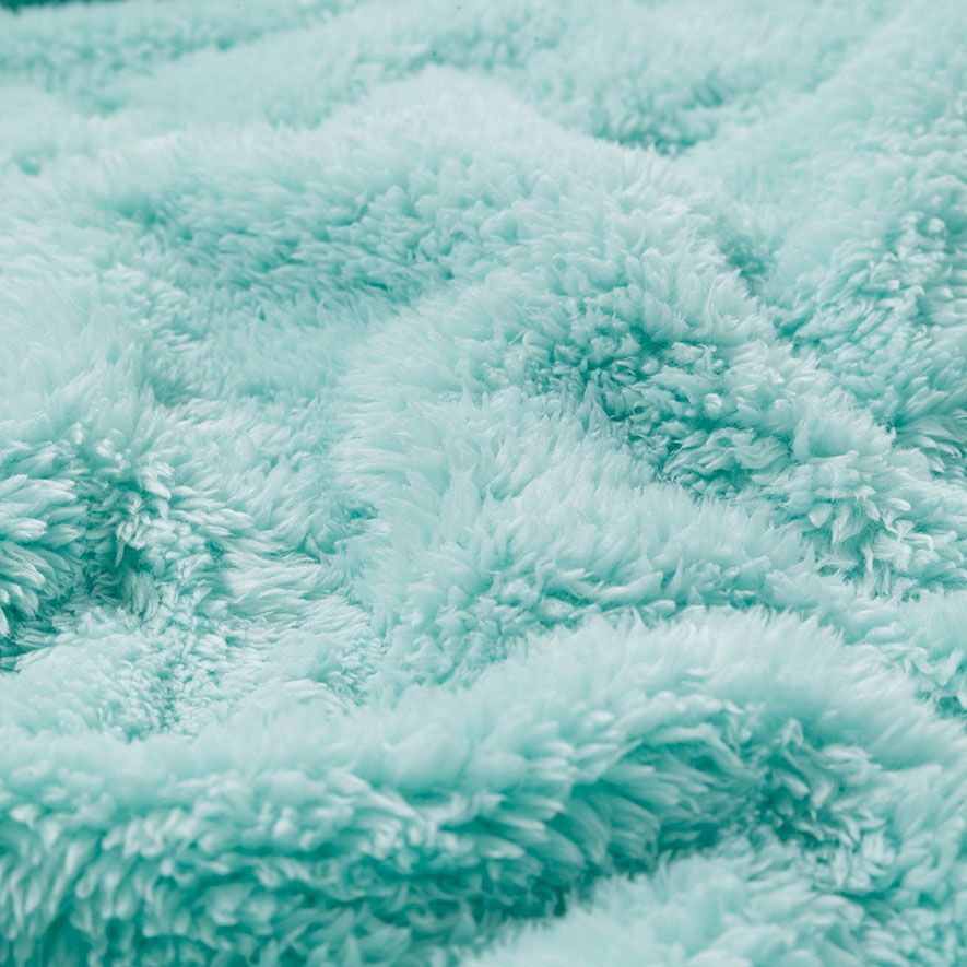 Teddy Blanket Mint Adairs