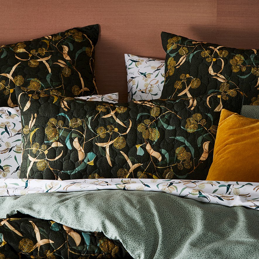 Dark green clearance pillowcase