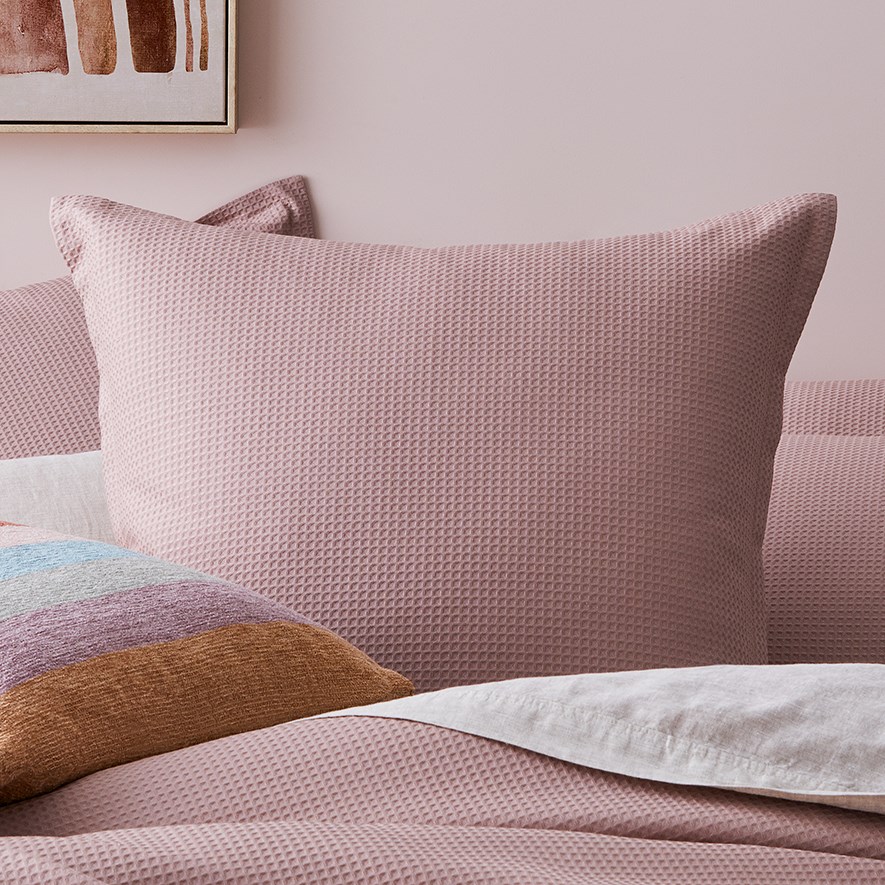 Dusty pink sale european pillowcase