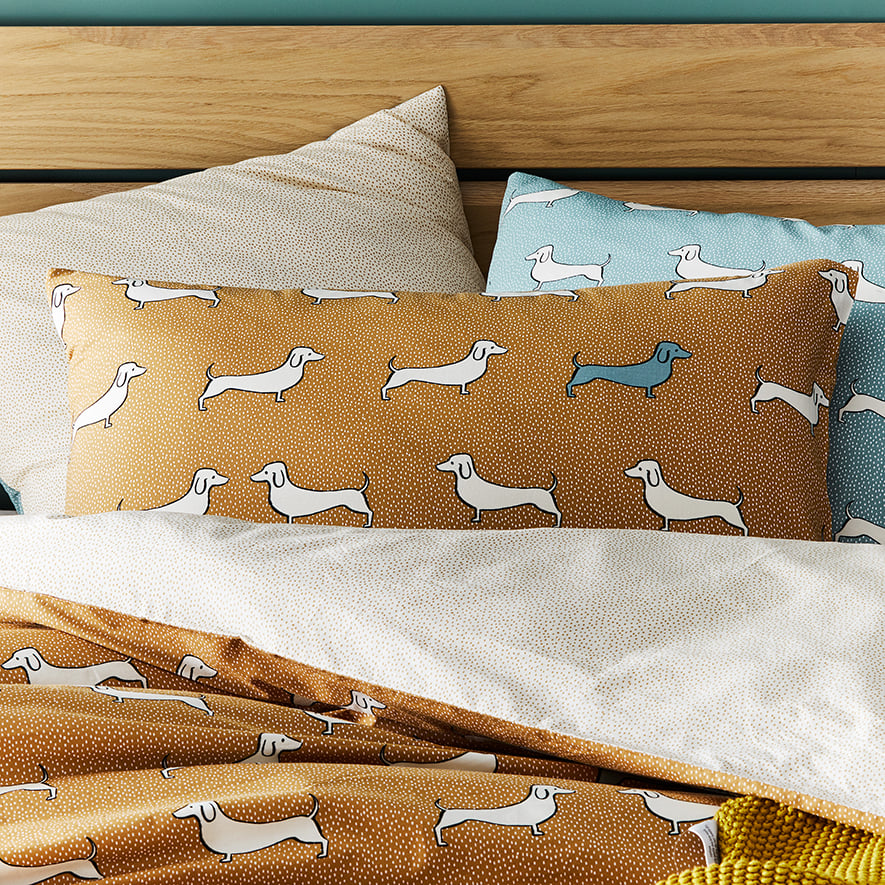 Home republic 2024 dachshund quilt cover