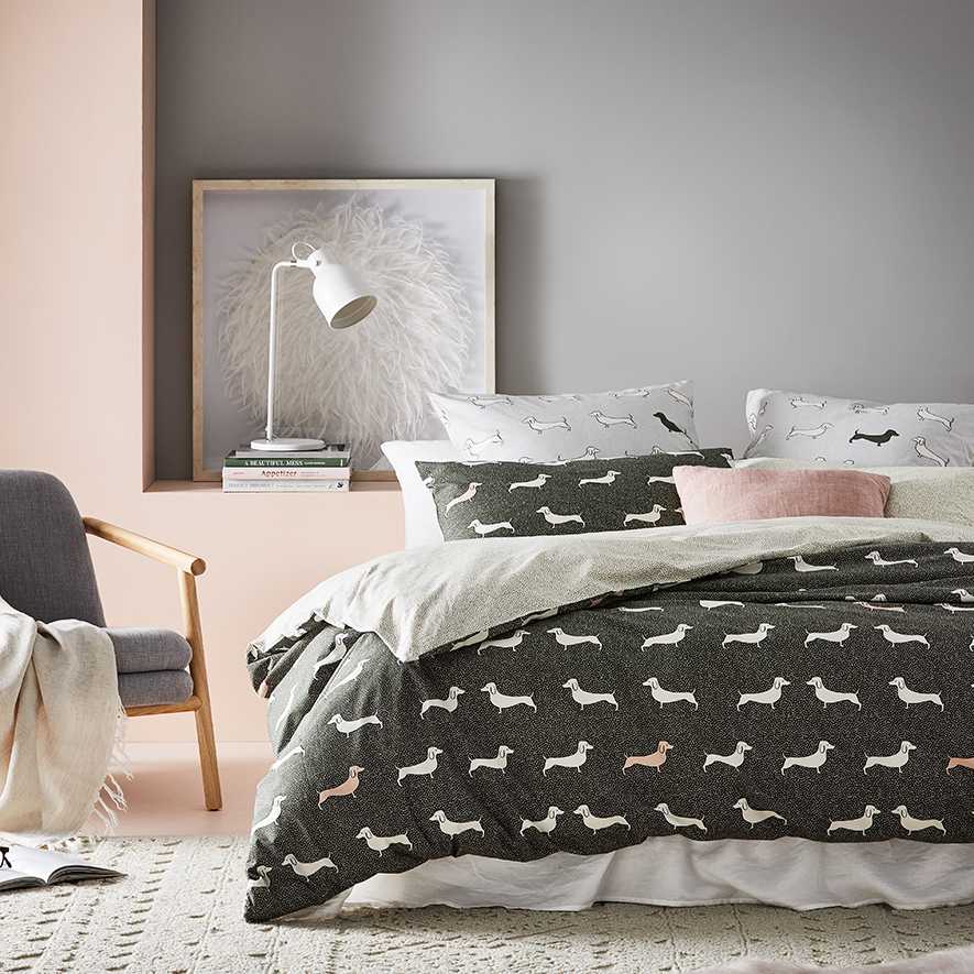 Next dachshund 2024 duvet cover