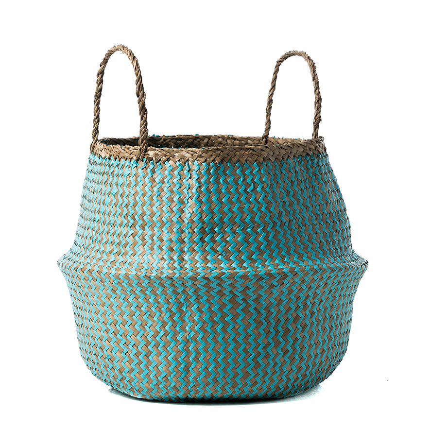 Aztec Collapsible Basket Mint | Adairs