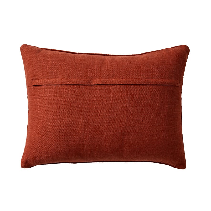 Rust and hot sale navy pillows