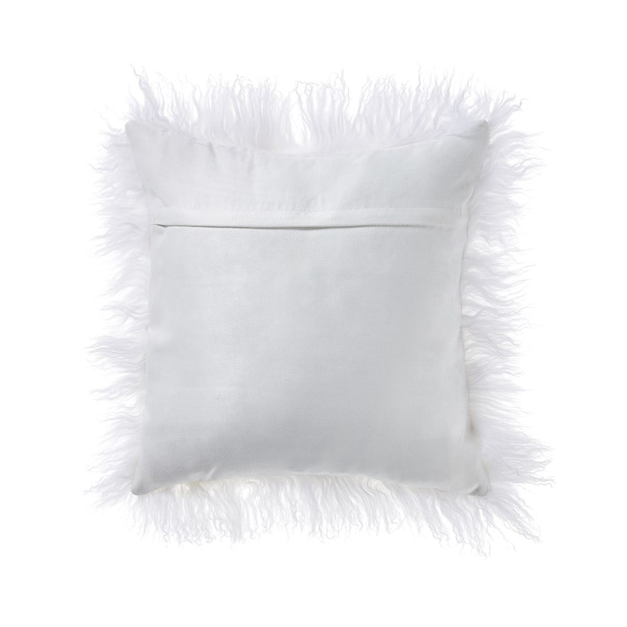 Mongolian white clearance cushion