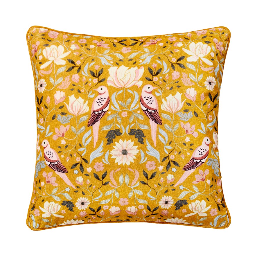 Mustard mongolian cushion best sale