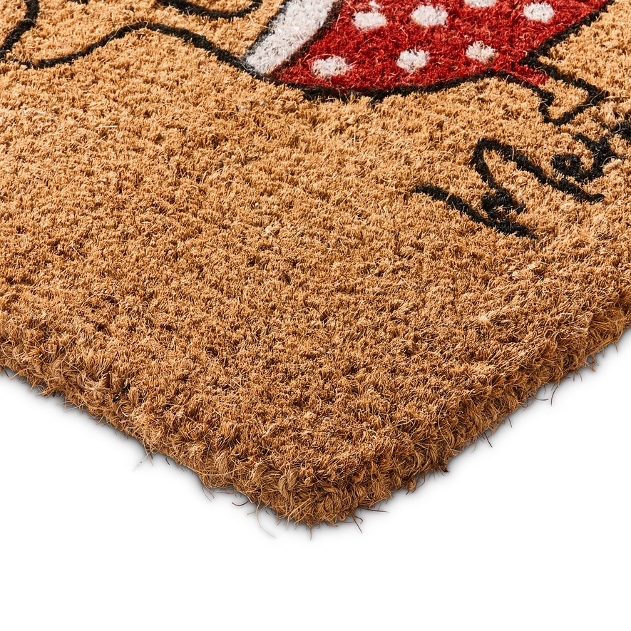 Dachshund christmas outlet doormat