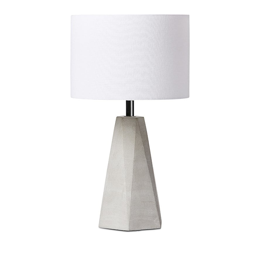 Tobin Grey & White Mini Table Lamp | Adairs