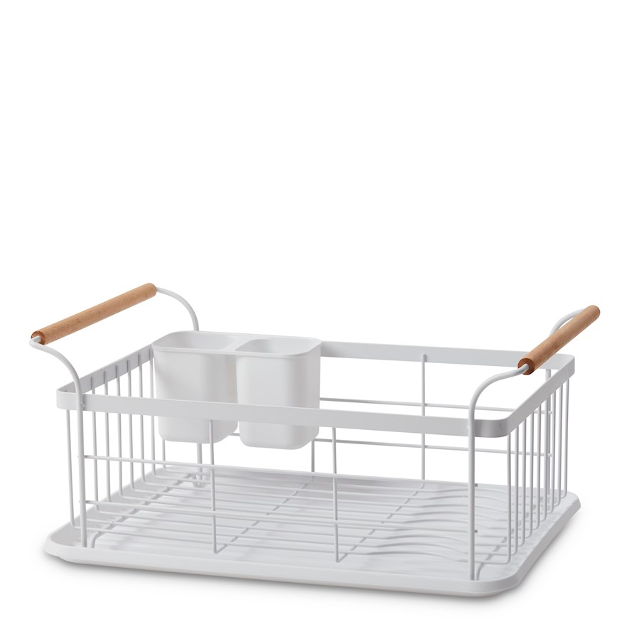 Miller Storage Range White Kitchen Dish Rack Adairs