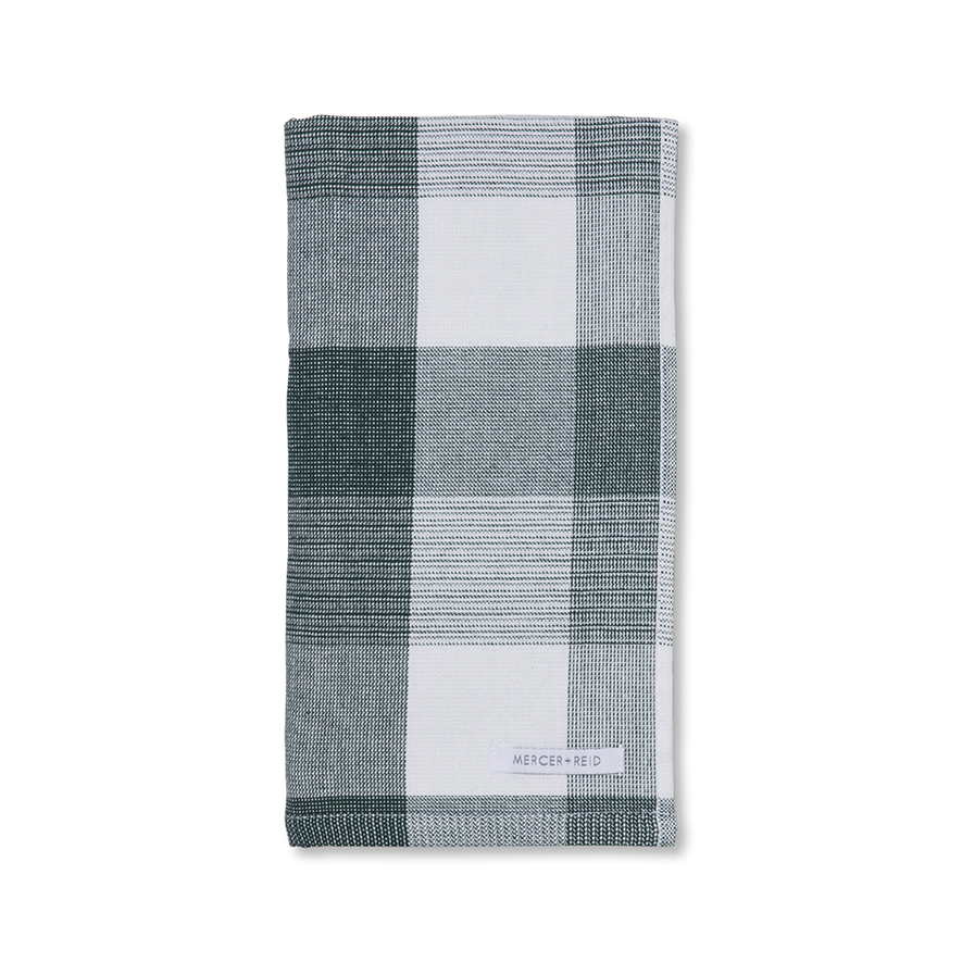 Essential Check Tea Towels Forest | Adairs