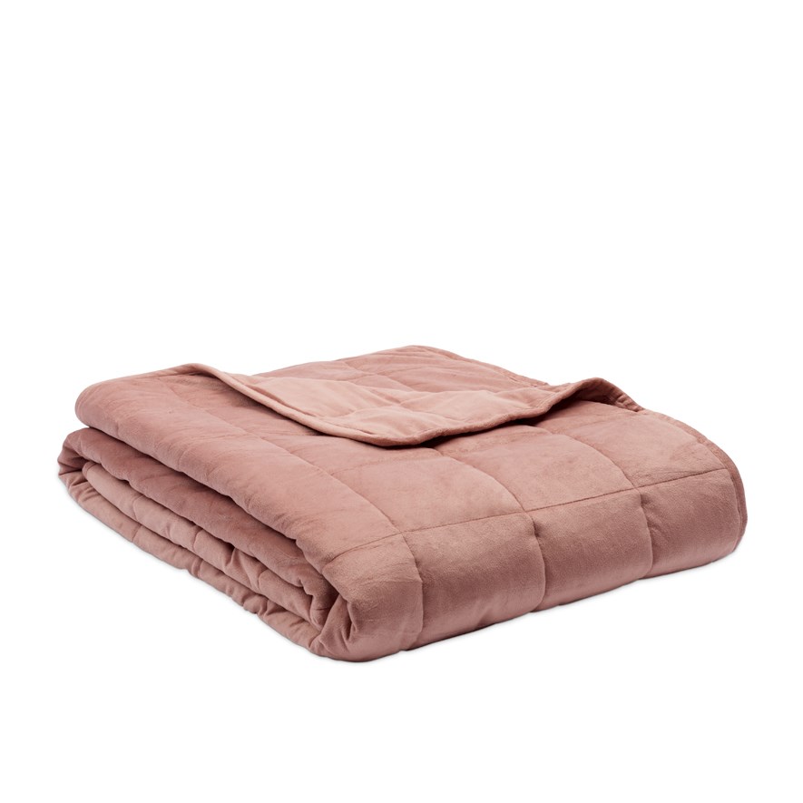 Dusty Rose Weighted Blanket Adairs