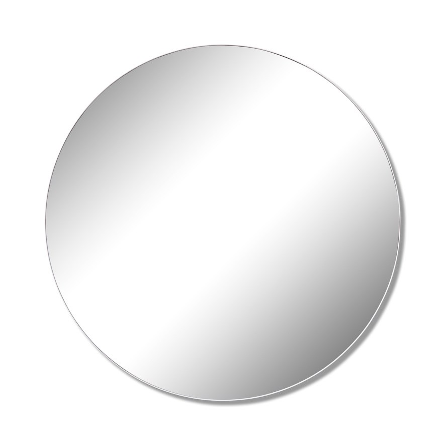 Berlin White Round Mirror | Adairs